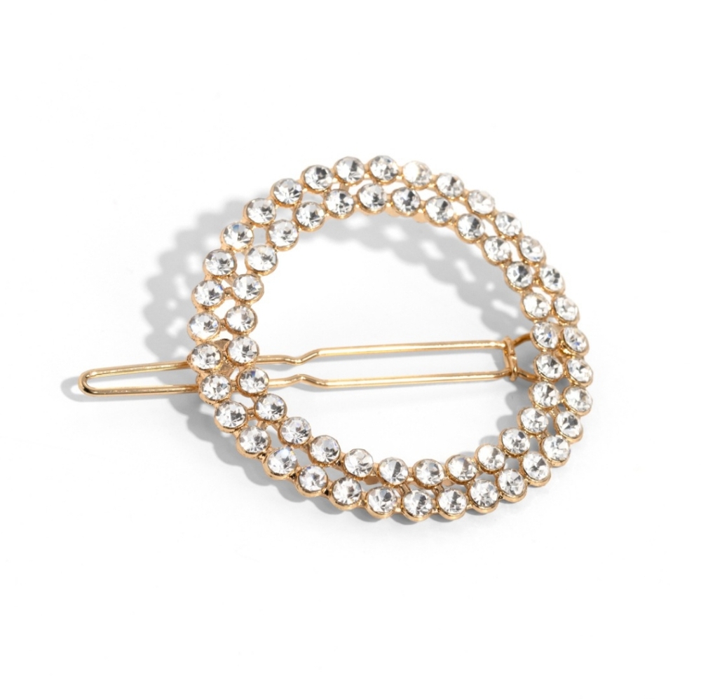 Gold hair clip
